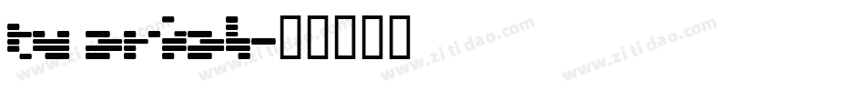 TV Arial字体转换